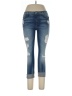 7 For All Mankind Hearts Blue Jeans Size 30 waist - photo 1