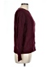 St. John's Bay 100% Acrylic Solid Burgundy Pullover Sweater Size L (petite) - photo 4