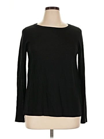 Kinross Cashmere Pullover Sweater (view 1)