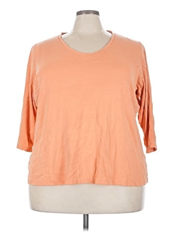 St. John's Bay 3/4 Sleeve T-Shirt (view 1)