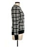 Equipment 100% Wool Plaid Black Wool Pullover Sweater Size M - photo 4