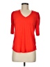 Lands' End Orange Short Sleeve Top Size M - photo 1