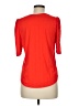 Lands' End Orange Short Sleeve Top Size M - photo 2