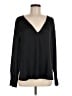 Vince. Black Long Sleeve Blouse Size M - photo 1