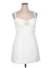Dessy Collection 100% Polyester White Cocktail Dress Size 16 - photo 1