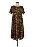 Lularoe Print Brown Casual Dress Size M - photo 1