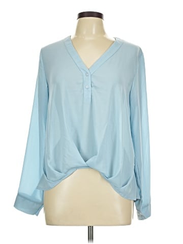 Lush Long Sleeve Henley (view 1)