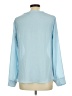 Lush 100% Polyester Blue Long Sleeve Henley Size M - photo 2