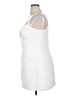 Dessy Collection 100% Polyester White Cocktail Dress Size 16 - photo 5