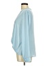 Lush 100% Polyester Blue Long Sleeve Henley Size M - photo 5