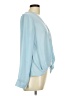 Lush 100% Polyester Blue Long Sleeve Henley Size M - photo 4