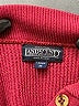 Lands' End 100% Cotton Burgundy Pullover Sweater Size M - photo 7