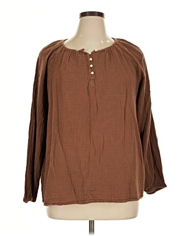 Old Navy Long Sleeve Blouse (view 1)