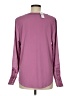 Ann Taylor 100% Polyester Purple Long Sleeve Blouse Size M - photo 2