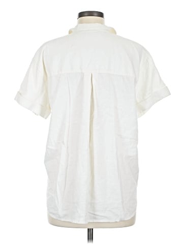 Madewell Linen-Blend Swenson Popover Shirt (view 2)