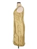 Talbots 100% Silk Gold Cocktail Dress Size 14 - photo 5