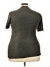 Assorted Brands Metallic Gray Short Sleeve Top Size XXL - photo 2