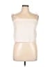 Gilly Hicks 100% Cotton Ivory Sleeveless Top Size L (estimated) - photo 1