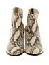 Steve Madden Animal Print Gold Ankle Boots Size 9 - photo 2