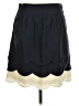 Floreat Solid Black Casual Skirt Size 6 - photo 2