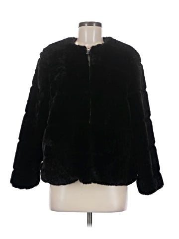Zara TRF Faux Fur Jacket (view 1)