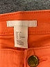 H&M Solid Orange Shorts Size 6 - photo 3