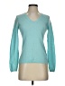 Charter Club 100% Cashmere Teal Cashmere Pullover Sweater Size XS - photo 1