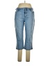 Lauren Jeans Co. Stripes Blue Jeans Size 14 - photo 1