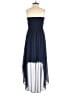 Quiz 100% Polyester Blue Cocktail Dress Size 6 - photo 2