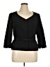 Le Suit Black Blazer Size 14 - photo 1