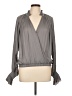 Ramy Brook Gray Long Sleeve Blouse Size L (estimated) - photo 1