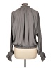 Ramy Brook Gray Long Sleeve Blouse Size L (estimated) - photo 2