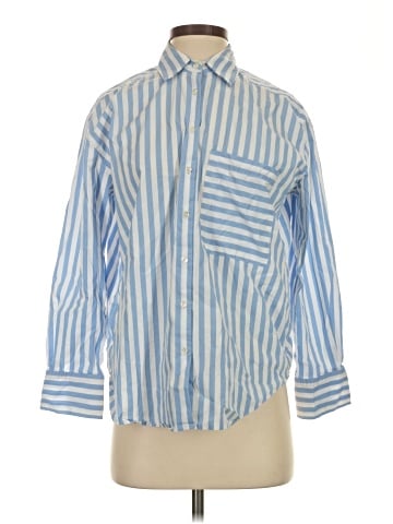 AYR 3/4 Sleeve Button-Down Shirt (view 1)