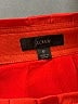 J.Crew 100% Polyester Solid Orange Formal Skirt Size 8 - photo 4