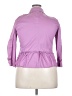 Talbots Purple 3/4 Sleeve Button-Down Shirt Size 18 - photo 2