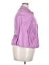 Talbots Purple 3/4 Sleeve Button-Down Shirt Size 18 - photo 4