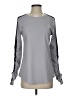 Fabletics Gray Long Sleeve T-Shirt Size S - photo 1