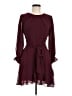 B. Darlin 100% Polyester Burgundy Cocktail Dress Size 9 - 10 - photo 1