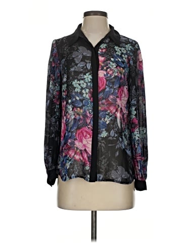 LC Lauren Conrad Long Sleeve Blouse (view 1)
