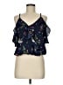 Moa Moa Blue Sleeveless Blouse Size M - photo 1