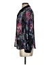 LC Lauren Conrad 100% Polyester Floral Black Long Sleeve Blouse Size XS - photo 5