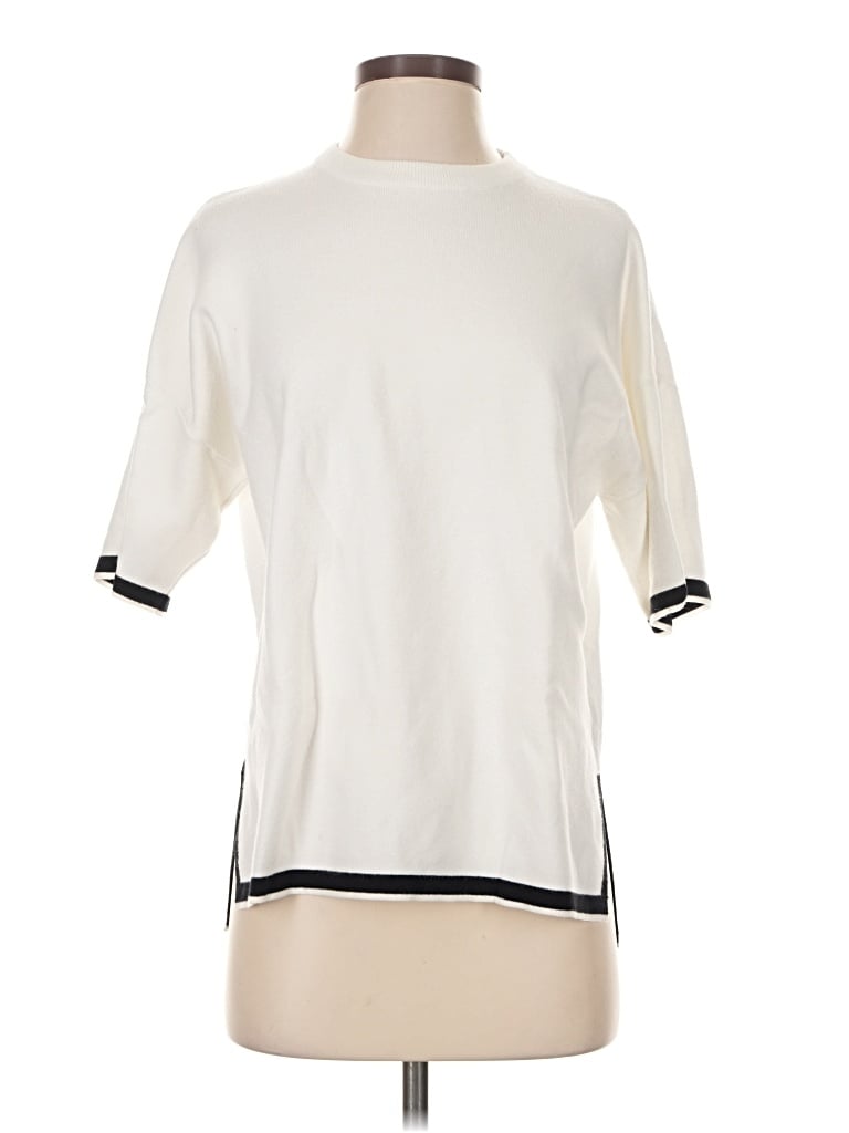 Click to view more detailed imagery on our partner's website Pre-owned Lillusory Poncho In Ivory