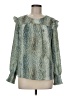Cooper & Ella Green Long Sleeve Blouse Size M - photo 1