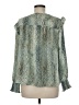 Cooper & Ella Green Long Sleeve Blouse Size M - photo 2