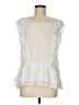 Style&Co Ivory Sleeveless Blouse Size M - photo 1