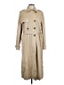 Ted Baker London 100% Cotton Tan Trenchcoat Size 10 (4) - photo 1