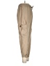 Zara 100% Polyester Solid Tan Cargo Pants Size M - photo 4