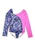 Danskin Now Graphic Pink Rash Guard Size 14 - 16 - photo 1