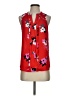 41Hawthorn 100% Polyester Red Sleeveless Blouse Size S - photo 1