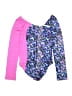 Danskin Now Graphic Pink Rash Guard Size 14 - 16 - photo 2